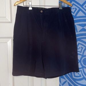 Dark blue dress shorts